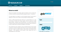 Desktop Screenshot of e-educatio.hu